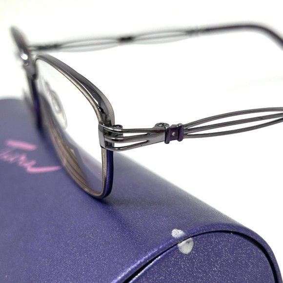 Tura Eyeglasses Frame R 131 Lilac Discontinued Frame 49 [] 16 130 - Picture 4 of 13